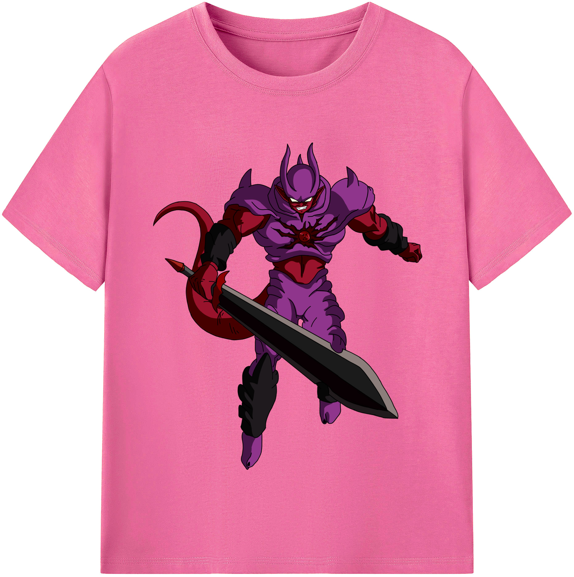 （画像用） ドラゴンボール ジャネンバ DRAGON BALL Janemba レディースカジュアルプリントTシャツ（綿100％）